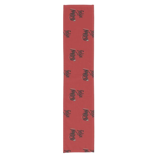 Chemin De Table Court Felilz Navidad (Devant)