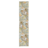 Chemin De Table Court Femmes Art Nouveau & motif floral de Mucha (Devant)