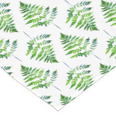 Chemin De Table Court Fern Motif Feuille (Coin)