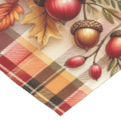 Chemin De Table Court Festive feuillage d'automne sur Plaid (Coin)