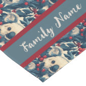 Chemin De Table Court Festive Koalas et baies (Coin)