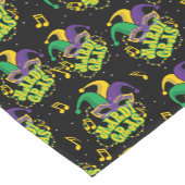 Chemin De Table Court Festive Mardi Gras (Coin)