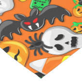 Chemin De Table Court Fête des Candies Éffrayantes d'Halloween (Coin)