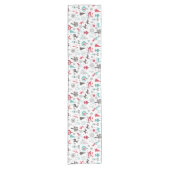 Chemin De Table Court Fêtes de Noël Courte Table Runner (Devant)