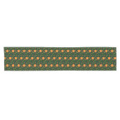 Chemin De Table Court Feuilles automnales citrouilles (Horizontal)