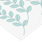 Chemin De Table Court Feuilles coureurs de nappes (Coin)