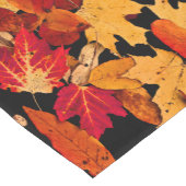 Chemin De Table Court Feuilles d'automne en rouge orange jaune Brown (Coin)