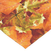 Chemin De Table Court Feuilles d'automne tombées (Coin)