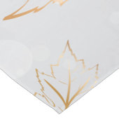 Chemin De Table Court Feuilles d'or 3 (Coin)