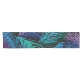 Chemin De Table Court Feuilles multicolores Palm (Horizontal)