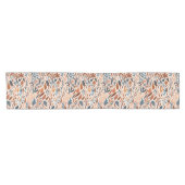 Chemin De Table Court Feuilles Rustiques d'Automne (Horizontal)