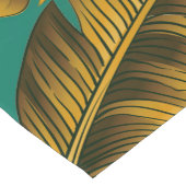 Chemin De Table Court Feuilles tropicaux colorés (Coin)