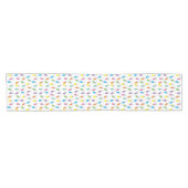 Chemin De Table Court Feux de Noël (Horizontal)