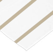 Chemin De Table Court Filet de Latte de café (Coin)