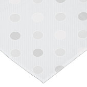 Chemin De Table Court Filets et points (Coin)