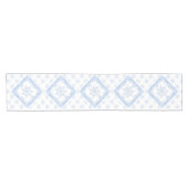 Chemin De Table Court Flacon de neige bleu glace (Horizontal)