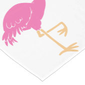 Chemin De Table Court Flamant rose (Coin)