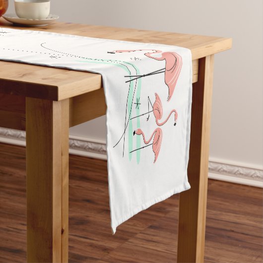 Chemin De Table Court Flamant rose Ocean Group table runner (In Situ)