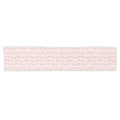 Chemin De Table Court Flamants roses Pink table runner (Horizontal)