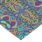 Chemin De Table Court Flèches Abstraites rétro colorées (Coin)