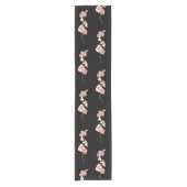 Chemin De Table Court Fleur de coing japonaise (Devant)