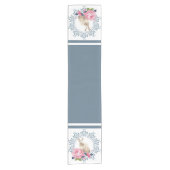 Chemin De Table Court Fleur de lapin de Pâques (Devant)