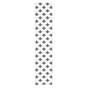 Chemin De Table Court Fleur de Lis français
