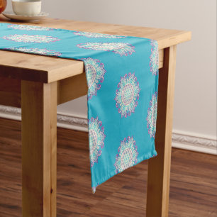 Chemin De Table Court Fleur De Vie - Indien Mandala 2