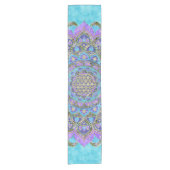 Chemin De Table Court Fleur De Vie - Mandala India Style 2 (Devant)