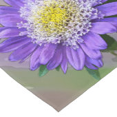 Chemin De Table Court fleur de violet bleu (Coin)