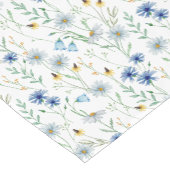 Chemin De Table Court Fleur sauvage (Coin)