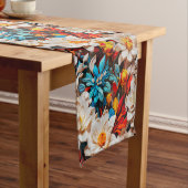 Chemin De Table Court Fleur sauvage Galore Table Runner (In Situ)