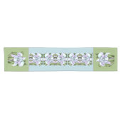 Chemin De Table Court Fleur Smeraldo (Horizontal)