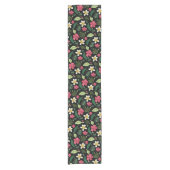 Chemin De Table Court Fleur Tropicale  (Devant)