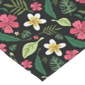Chemin De Table Court Fleur Tropicale  (Coin)