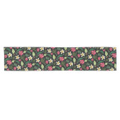 Chemin De Table Court Fleur Tropicale  (Horizontal)