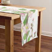 Chemin De Table Court Fleurs d'Apple (In Situ)