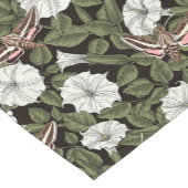 Chemin De Table Court Fleurs de lune et sphinx Mois (Coin)