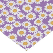 Chemin De Table Court Fleurs de marguerite ditsy (Coin)