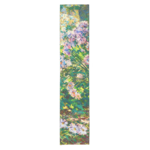 Chemin De Table Court Fleurs jolies vintages Illustration Fleurs blanche