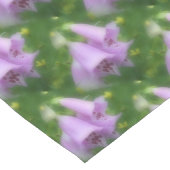 Chemin De Table Court Fleurs roses Foxglove Motif naturel (Coin)