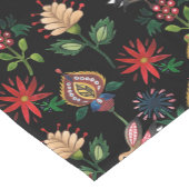 Chemin De Table Court Fleurs ukrainiennes décoratives (Coin)