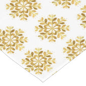 Chemin De Table Court Flocons de vacances (Coin)