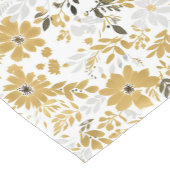 Chemin De Table Court Floral (Coin)