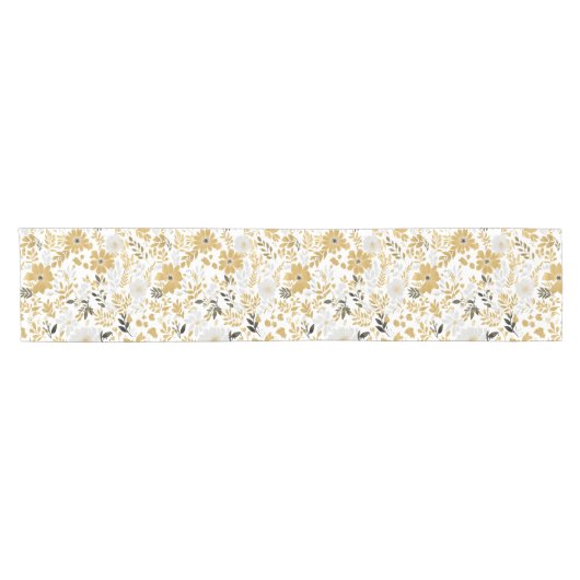 Chemin De Table Court Floral (Horizontal)