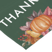 Chemin De Table Court Floral Emerald Green Thanksgiving Dîner (Coin)