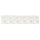 Chemin De Table Court Floral fleur sauvage (Horizontal)