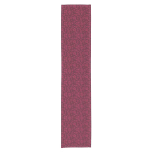 Chemin De Table Court Florales vintage de Bourgogne