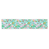 Chemin De Table Court Florida Map Preppy Palm Beach Pattern Print (Horizontal)