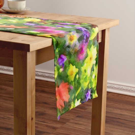 Chemin De Table Court Flower Garden Court Table Runn (In Situ)